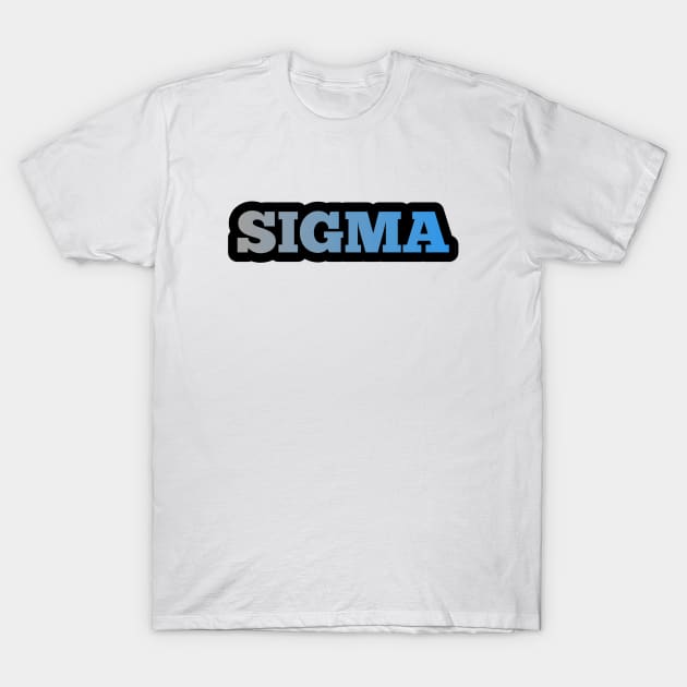 Sigma T-Shirt by Menu.D